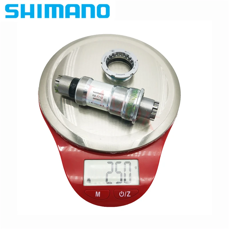 SHIMANO BB-7710 Iamok Bicycle Spline Bottom Bracket DURA-ACE 68mm OCTALINK BB For Track Bike Parts SHIMANO BB-7710 Iamok Bicycle Spline Bottom Bracket DURA-ACE 68mm OCTALINK BB For Track Bike Parts