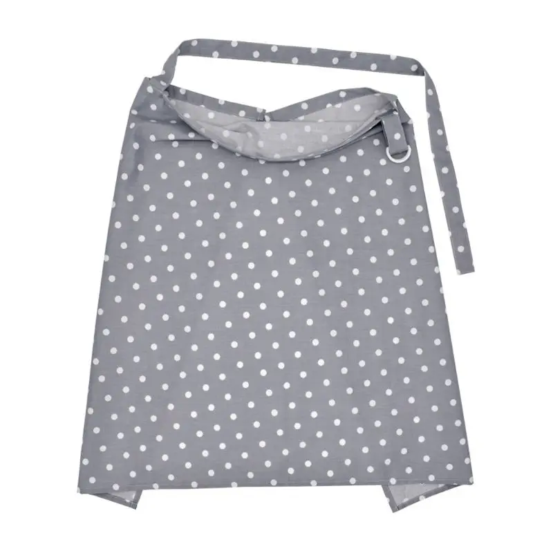 Breathable Cotton Mum Breastfeeding Cover Outdoor Nursing Apron Shawl for Baby