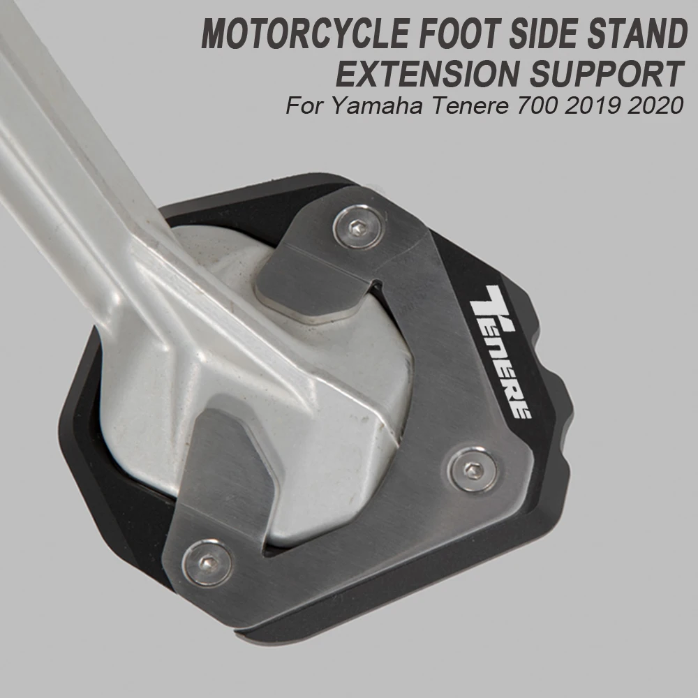 Новый мотоцикл 2019 2020 2021 для Yamaha Tenere 700 Tenere700 алюминиевый увеличитель ног боковая