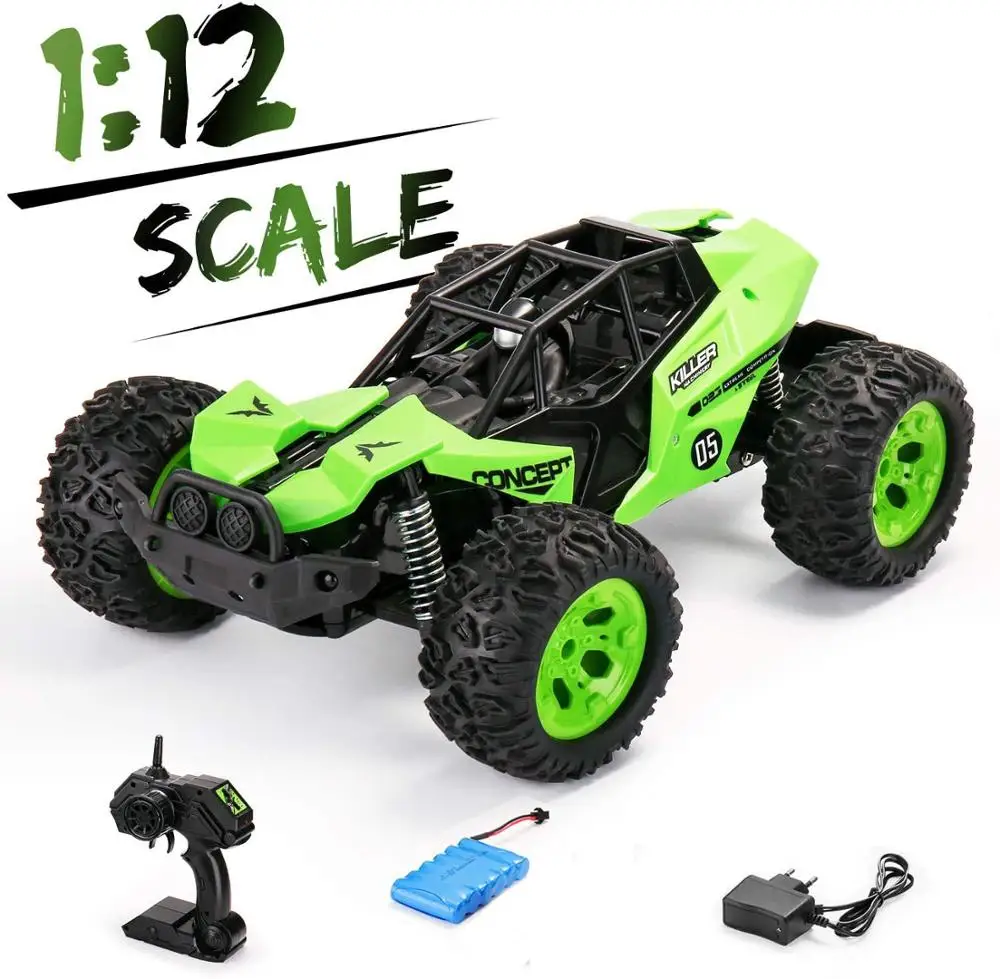 

2.4Ghz Off Road 25KM/H High Speed RC Car 1:12 Large Size Climbing Drift Remote Control Toys Monster Vehicle for Kids