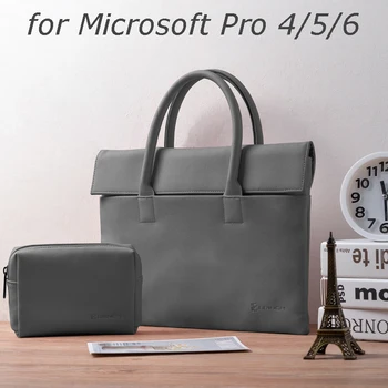 

Tablet bag for surface pro 6 Laptop bag for surface pro 4 5 Men 12.3 inch laptop Sleeve Handbag for women waterproof