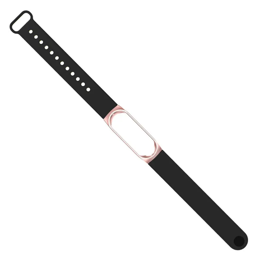 Mi Band 4 3 ремешок металлический силиконовый ремешок из нержавеющей стали для Miband 4 3 ремешок совместимый браслет Miband 4 3 браслеты Pulseira Miband