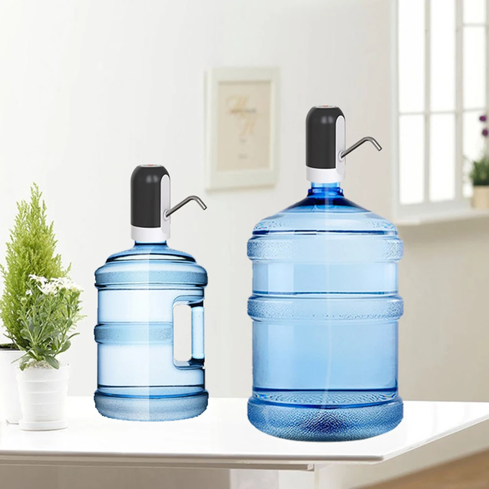 New Detachable Button Electronic Water Pump Dispenser for Office Home Camping Picnic
