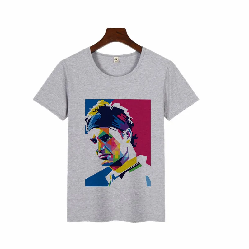 Federer/футболки; Одинаковая одежда для семьи; одежда для мамы и меня; футболка с короткими рукавами; Одежда для мальчиков; рубашка для отдыха - Цвет: G90A-gray