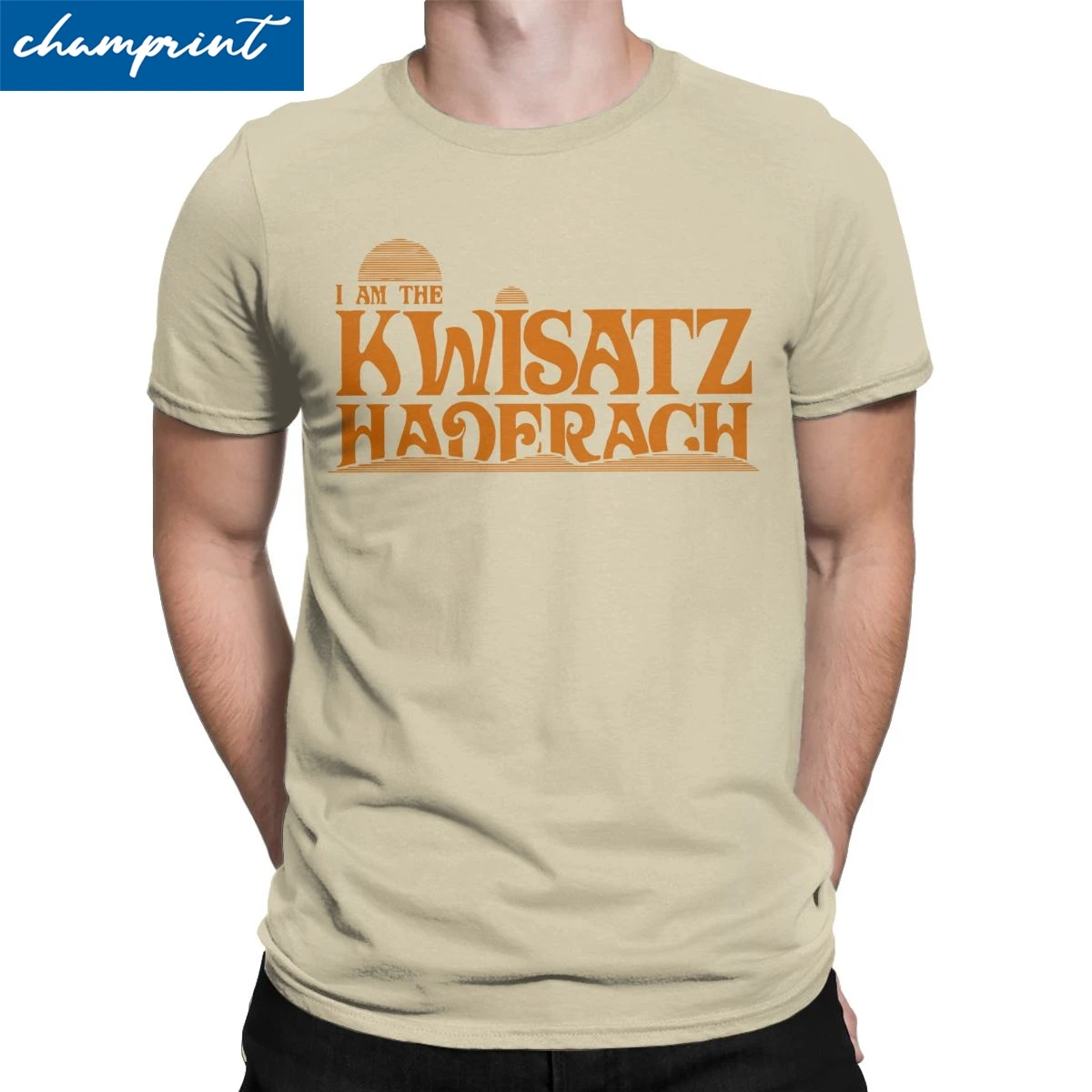 Men T-Shirts Kwisatz Haderach Funny Tees Dune Herbert Frank Arrakis Sandworm Science Fiction T Shirt Crew Neck Clothing 6XL | Мужская