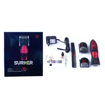 

Professional Electric Hair Trimmer Rechargeable Hair Clipper Waterproof Beard Cutting Machine