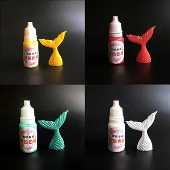 

10 Colors UV Resin Solid Pigment Kit Non-Toxic Epoxy Resin Liquid Colorant Dye Jewelry Making Tools Art Crafts 10ml