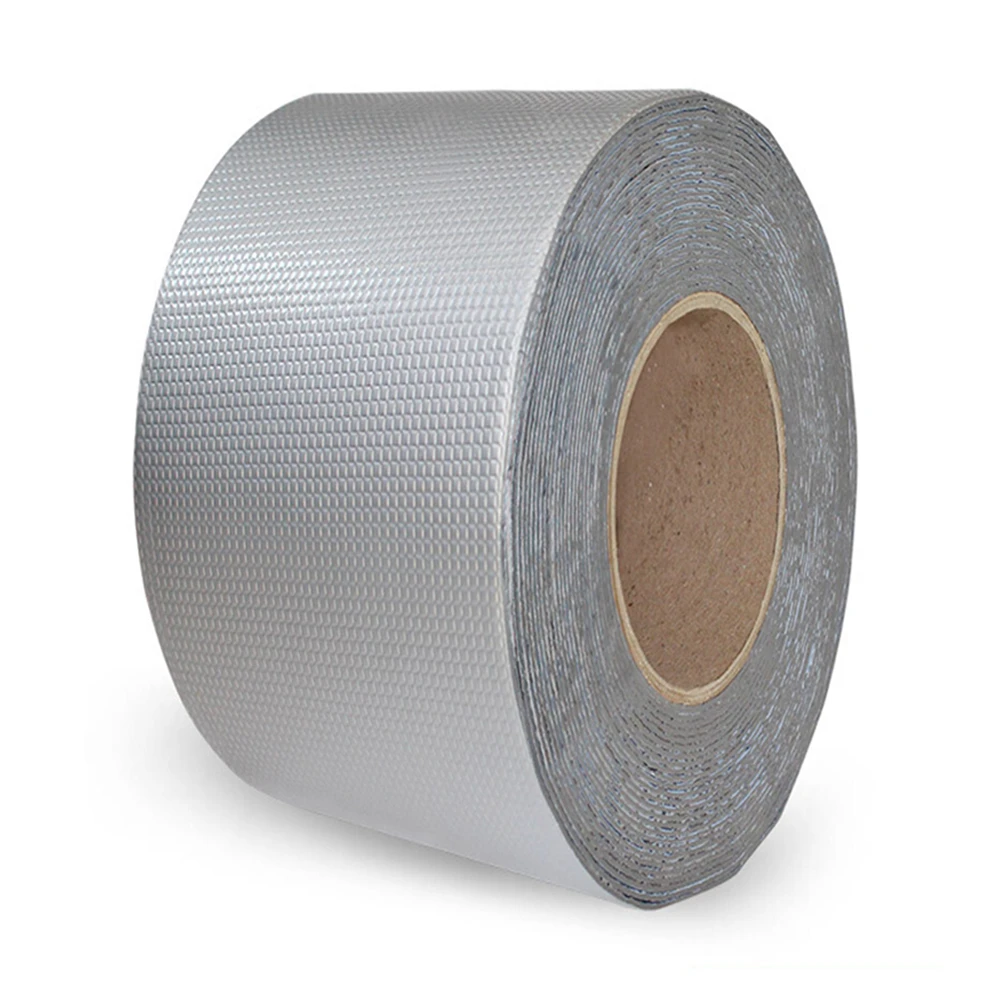 genoeg Woordvoerder Ondergedompeld 1 Roll Waterdichte Zelfklevende Tape Aluminiumfolie Duct Tape Pijp  Reparatie Crack Dikker Butyl Stop Lek Sticker Renovatie Tool|Tape| -  AliExpress