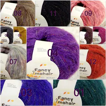 

Sale New Soft 3Skeins50g Wrap Shawls Hand Knitting Wool Yarn Women's Cashmere Shawls and Wraps 823-3B