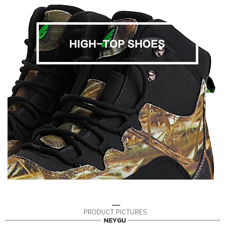 Ботинки Neygu camo с войлочной подошвой, изготовленные из быстросохнущей ткани. Aqua сапоги могут быть использованы в Отдых на природе, охота