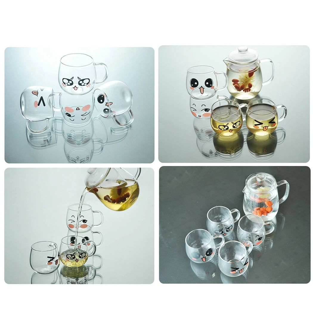 200ml Yogurt Water Bottle Plastic Bottles Tour Fruit Drinking Bottle Cute Mugs Carton Shaker Kawaii Milk Cup
