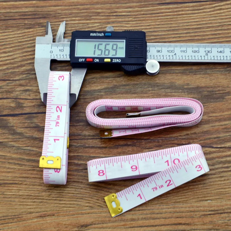 Body Measuring Clothing Ruler Sewing Tailor Tape Measure 2M Soft Sewing Ruler Meter Sewing Measuring Tape Double-sided Scale