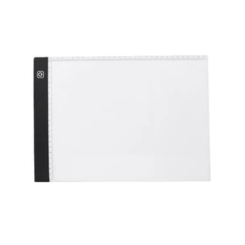

A4 Dimmable LED Drawing Copy Pad with Scale USB Power Artcraft Tracing Pad for Painting Writing Animation Sketching