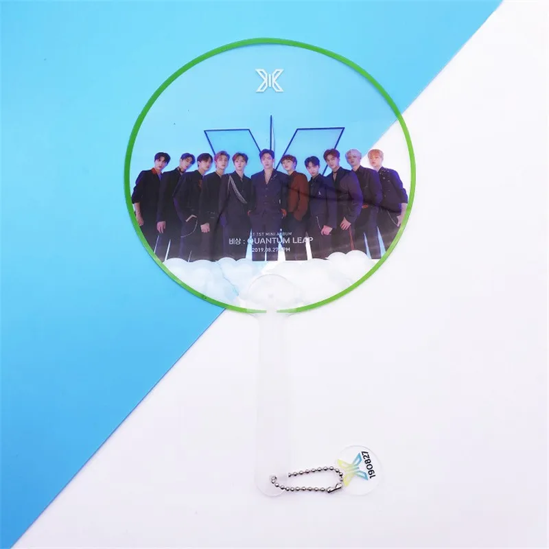 10 шт./партия KPOP производство x 101 ручные вентиляторы X1 x101 альбом Quantum Leap портативный ручной вентилятор вечерние принадлежности для подарка