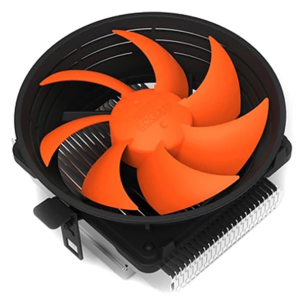 Q100 3PIN FAN Pccooler Q100M медное покрытие кулер процессора 10 см 4pin ШИМ тихий вентилятор для Intel 775 1150 1151 1155 1156 AMD Q100 PC Вентилятор охлаждения - Цвет лезвия: Q100 3PIN FAN