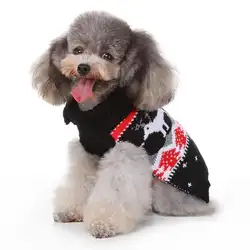 Свитер для питомца, Рождественский свитер для собаки, костюм, одежда из полиэстера, тепло и мягкость, зимняя теплая Классическая куртка