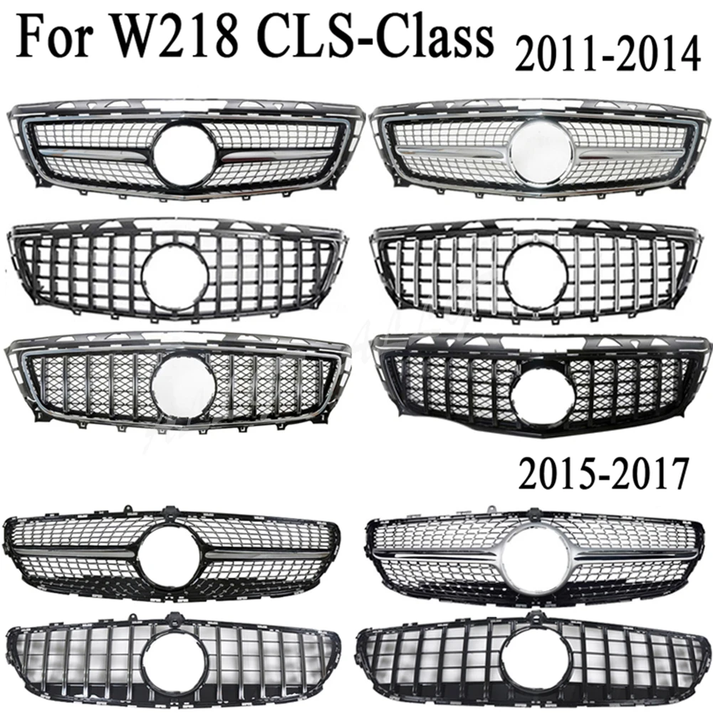 Передняя решетка бампера для Mercedes Benz W218 CLS Class 2011 2012 2013 2015 2014 2016 GTR Diamond|Гоночные