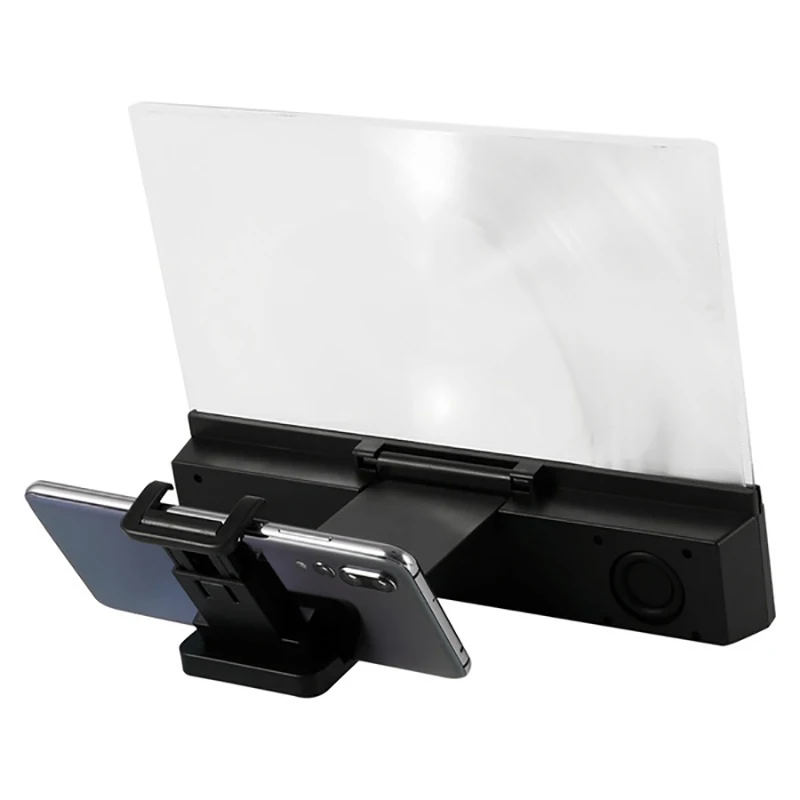 Portable Mobile Phone Screen Magnifier 3D Video Retractable Folding Screen Display Amplifier Expander Folding Phone Holder phone screen amplifier