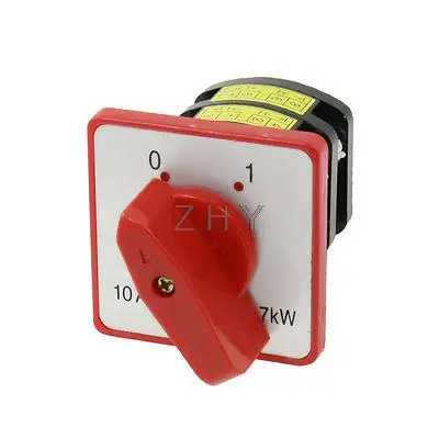 

HZ5-10/L02 AC 380V 10A 7KW OFF/ON Universal Rotary Changeover Switch