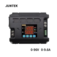 JUNTEK DPH8909 96V9.6A Programmable DC DC Digital Adjustable Step Down Voltage Power Supply Buck Converter 485 Communication 2