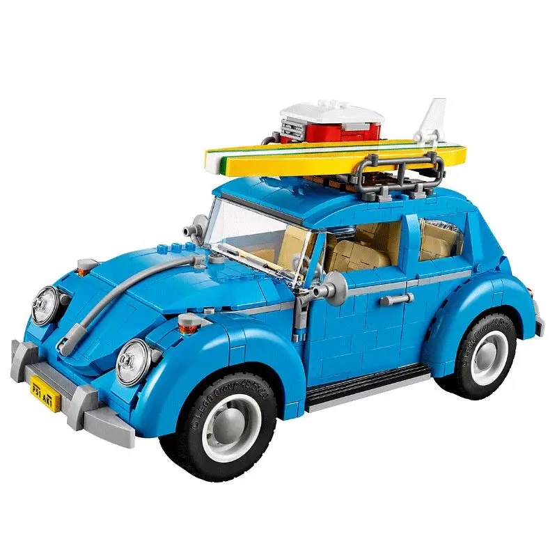 

1193pcs Building Blocks Bricks 21003 Compatible with Legoingly In Stock Classic Beetle Car Create Series City Toys Bela 10252