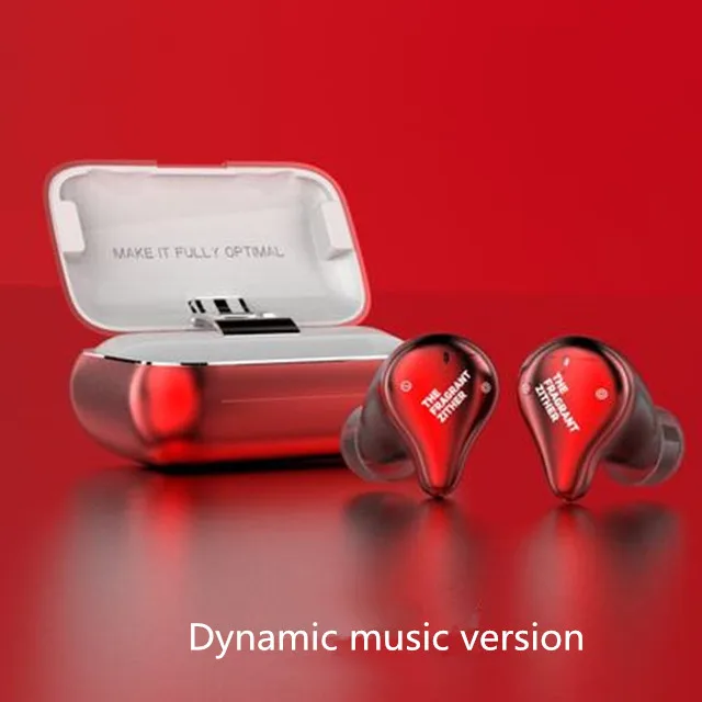 X1E red Dynamic TFZ X1 X1E Bluetooth 5,0 наушники с балансом арматуры динамическая беспроводная гарнитура IPX7 водонепроницаемые HiFi наушники-вкладыши O5 X1E T2 - Цвет: X1E red Dynamic