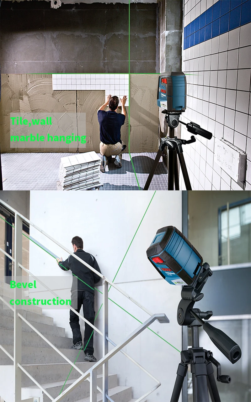 Bosch GLL30G светильник нейтрального пива горизонтальный и вертикальный