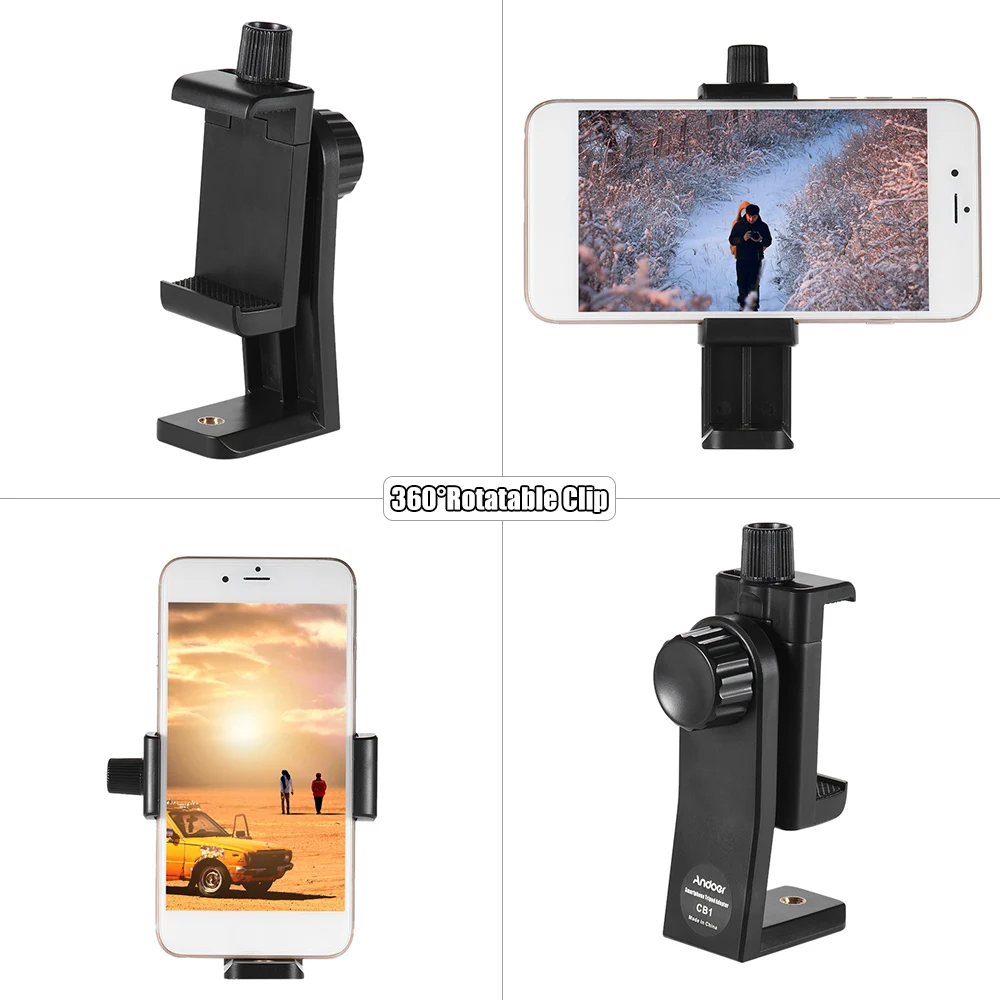 Andoer CB1 держатель зажим для смартфона подставка с зажимом Рамка Кронштейн iPhone Samsung