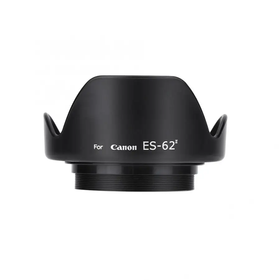 Len аксессуары Acouto Es-62ii камера Dslr бленда объектива для Canon 50 мм F/1,8 Ii с объективами крышка объектива камеры