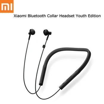 

100% Original Xiaomi Collar Bluetooth Headset Youth Edition Hybrid High Sound Quality Sports Earphones Wired Voice Binaural