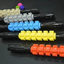 9 Spiky Йога массажные палочки, палочки для мышц, физиотерапия, облегчающие боль, массажный инструмент, фитнес-оборудование, ролик для йоги