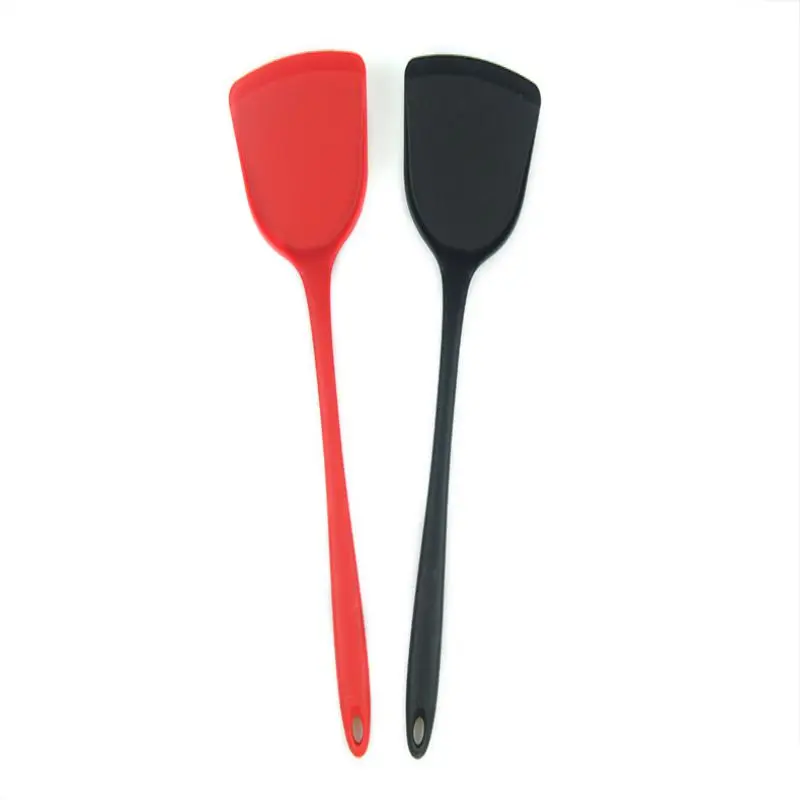  New Silicone Butter Mixer Cake Spatula Mixing Batter Scraper Brush Baking Non-stick Pan Special Spa