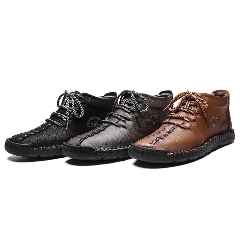 Повседневная мужская обувь; дышащие мокасины из натуральной кожи; мужские модные удобные туфли на плоской подошве; обувь для водителей; большие размеры 48