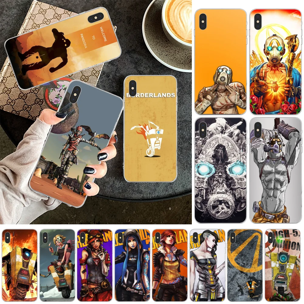 

ByLoving Hot Video game Borderlands Phone Case Cover for iPhone 11 pro XS MAX 8 7 6 6S Plus X 5 5S SE XR cover