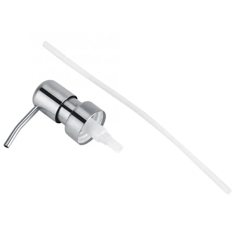 1Pc 304 Stainless Steel Liquid Soap Shampoo Silvery white Pump Kitchen Bathroom Use (for 2.5cm) | Дом и сад
