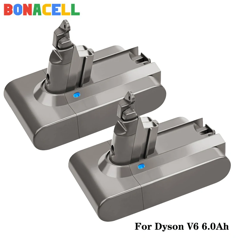 Литий ионный аккумулятор Bonacell 21 6 в 6000 мАч для пылесосов Dyson V6 DC58 DC59 DC61 DC62 DC74 SV09 SV07