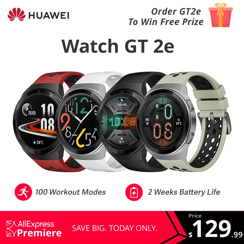 Smartwatch HUAWEI WATCH GT 2e z Polski za $134.99 / ~570zł