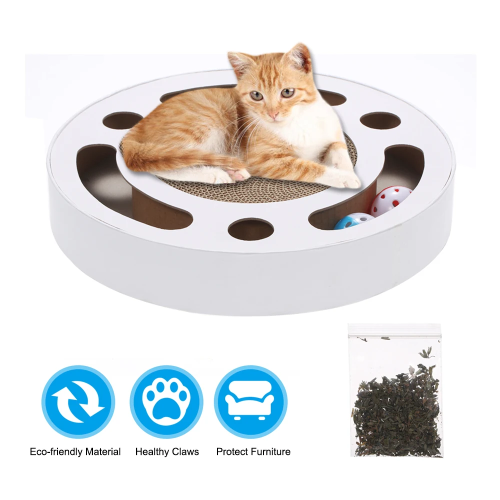 Cats Educational Toy Corrugated Paper Cat Scratcher Cat Scratching Pad Board Mat Scratcher For Cats Pet Toy Game Accessories