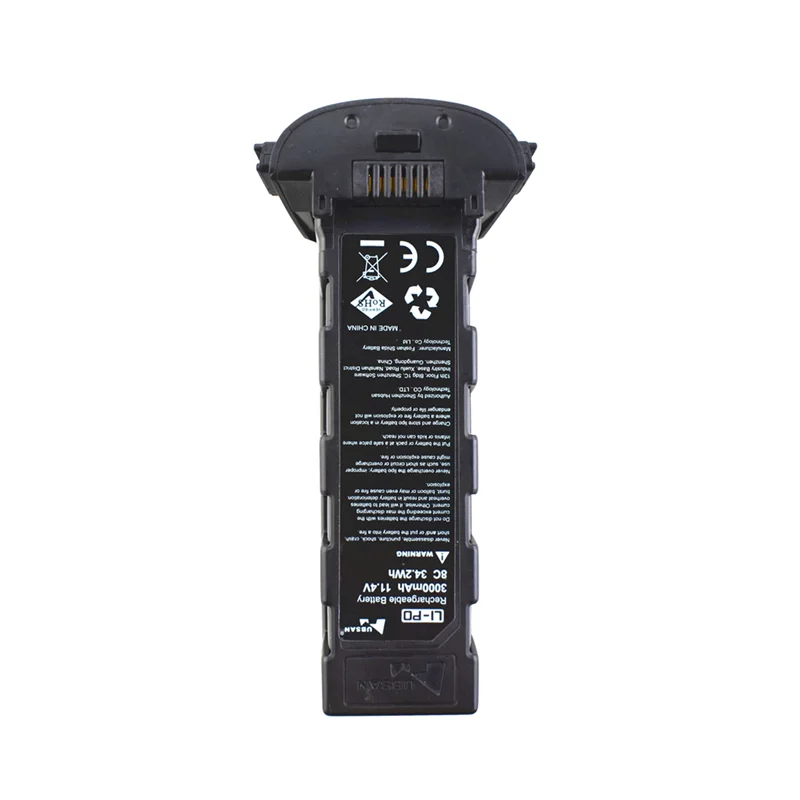 11,4 V 3000mah литиевая батарея для Hubsan H117S Zino Pro бесщеточный Квадрокоптер аксессуары аккумулятор черный