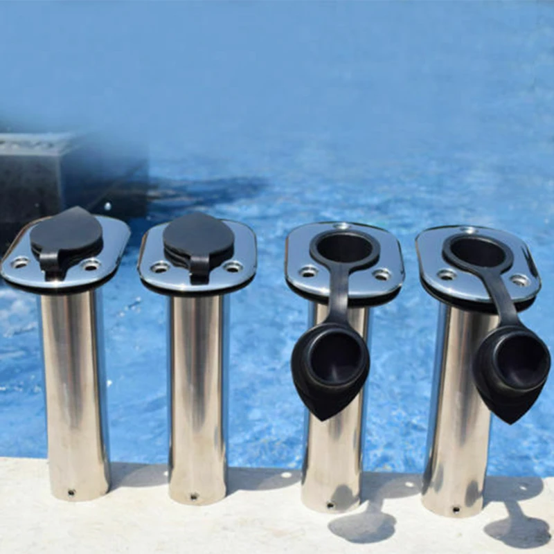 

Adjustable Telescopic Full Stainless Steel Automatic Spring Fishing Rods Holder Sensitivity Folding Fishing Accessorie