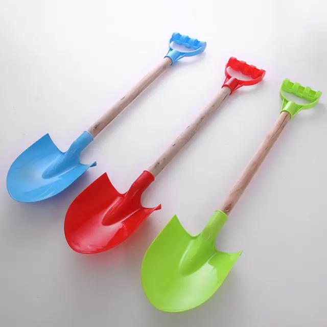 Children Summer Beach Toy Kids Outdoor Digging Sand Shovel Play Sand Tool Playing Snow Shovels Child Play House Toys 2