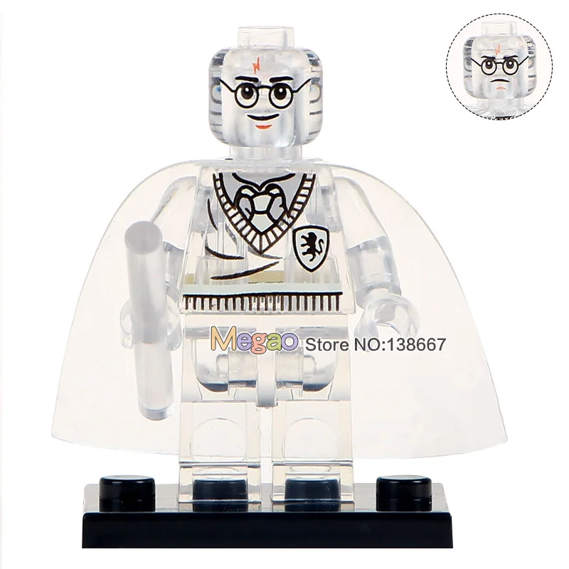 Harry Potter 50 шт./лот Кристалл WM416 экшн коллекция развивающие Кирпичи Строительные блоки модель, подарок для детей игрушки - Цвет: Harry Potter