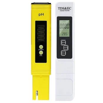 

Digital Ph and Ppm Meter, PH Meter 0.01 PH High Accuracy Water Quality Tester with 0-14 PH Measurement Range,perfect Water Test