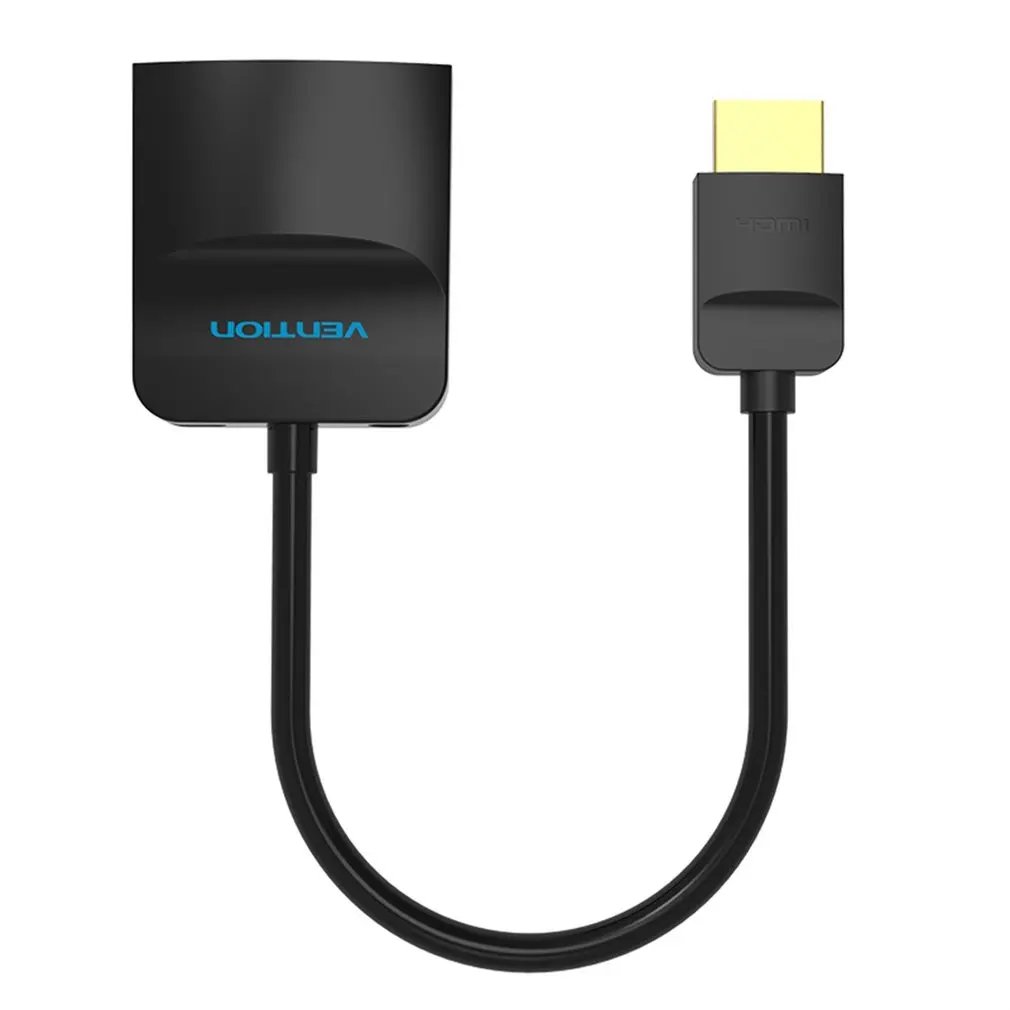 High Quality HDMI to VGA Adapter Male To Famale Converter Adapter 1080P Digital to Analog Video Audio For PC Laptop Tablet