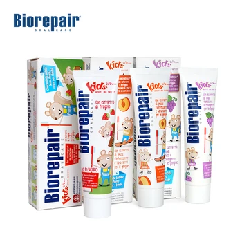 

Biorepair 4631152469245 SB228125 Mother Kids Baby Care Dental Children's set for children 0-6 years old strawberries grapes peaches