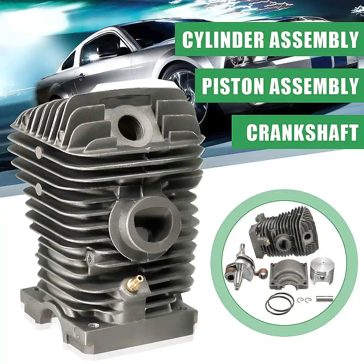 42.5MM Cylinder Piston Crankshaft Engine for STIHL MS230 MS250 023 025 021 MS210 42.5MM Cylinder Piston Crankshaft Engine for STIHL MS230 MS250 023 025 021 MS210
