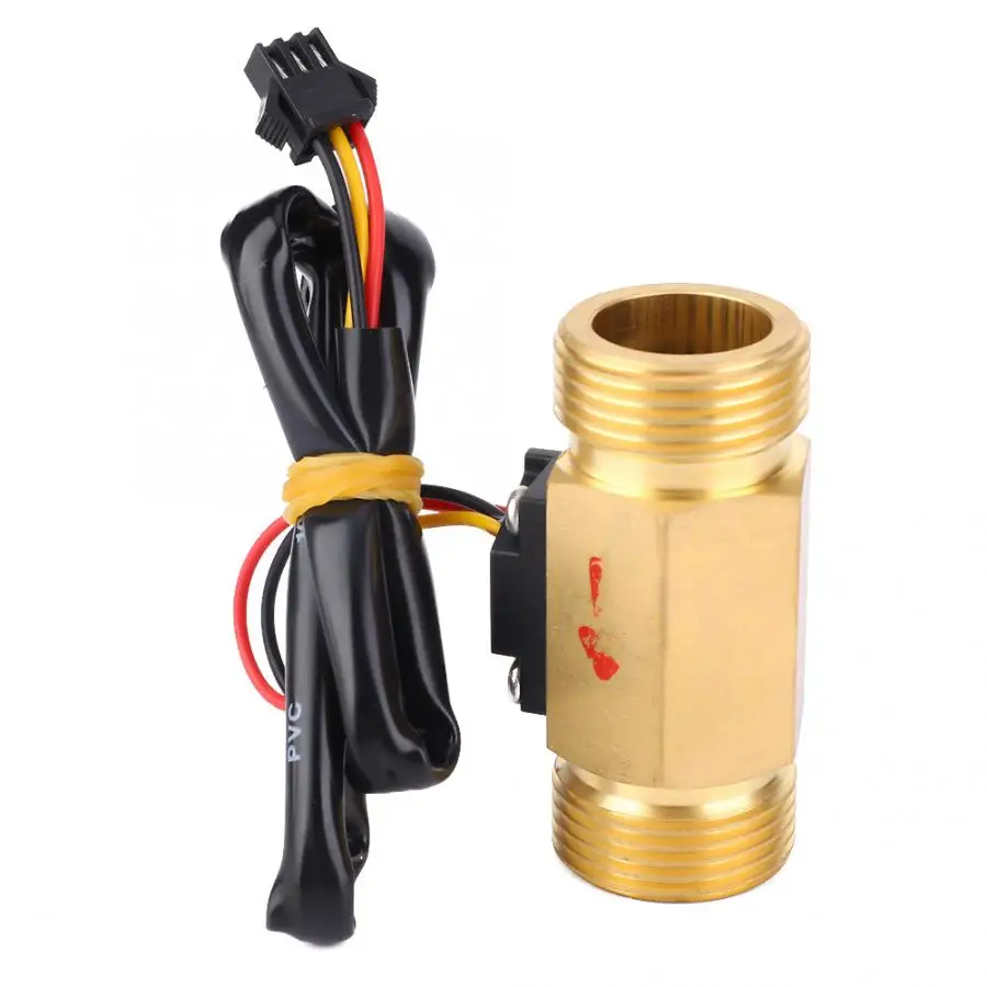 Датчик расхода G3/4in расходомер с эффектом Холла Male-Male Thread 1~ 30L/Минимальный расход датчик уровня жидкости