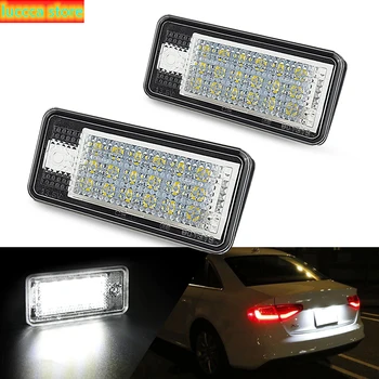 

2x Canbus LED light license plate number lamp for Audi A3 A4 S4 RS4 B6 B7 A6 RS6 S6 C6 A5 S5 2D Cabrio Q7 A8 S8 RS4 Avant