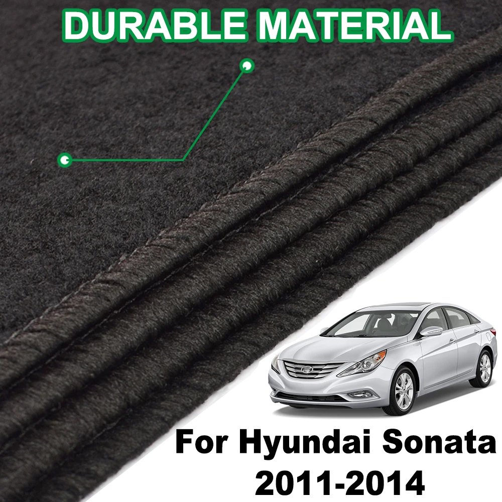 Для hyundai Sonata YF 2011 2012 2013 передний задний нейлон 4 шт. ковры лайнер автомобильные коврики заводская установка Авто протектор