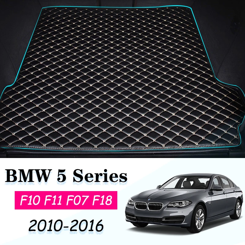Leer Kofferbak Mat Voor Bmw 5 Serie 2010 2016 Kofferbak Boot Mat Bmw
